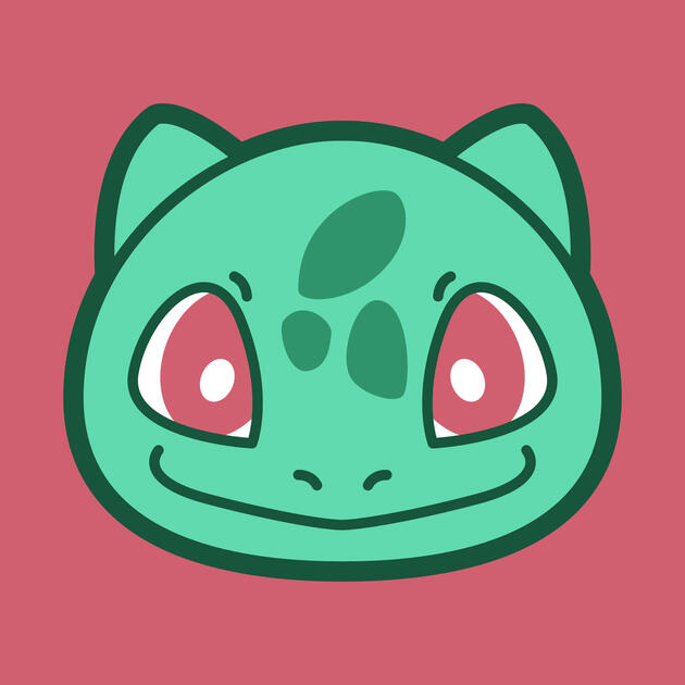 Bulbasaur&#39;s Face